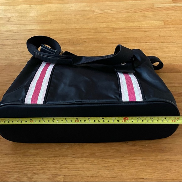 Franco Sarto Black Nylon Handbag. Size 16”L x 6”W x 11”H - Picture 11 of 15